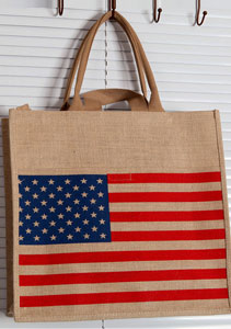 麻布購(gòu)物手提袋