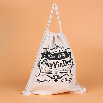 帆布束口袋,棉布束口袋