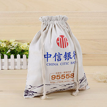 帆布束口袋,棉布束口袋