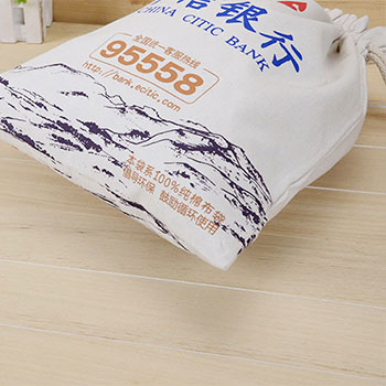 帆布束口袋,棉布束口袋