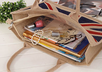 麻布購物手提袋