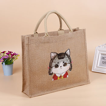 麻布購物手提袋