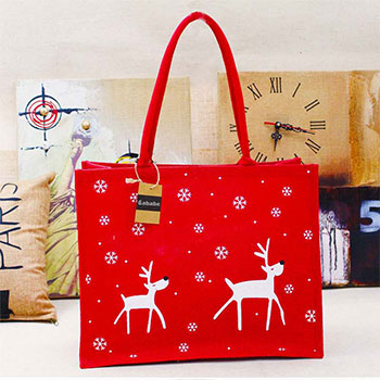 麻布購(gòu)物手提袋